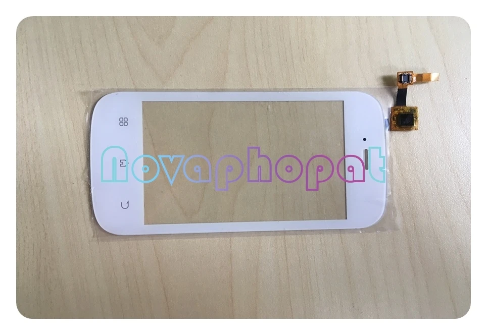 Сенсорный экран Novaphopat для FLY IQ256 сменный сенсорный без отверстия фронтальной