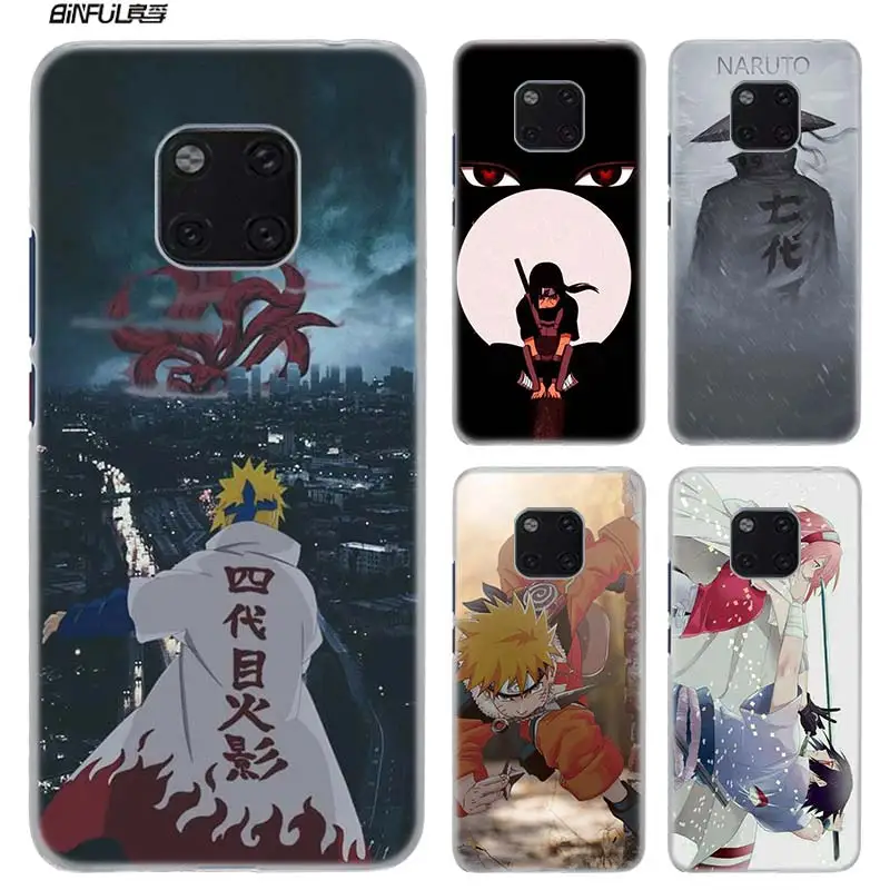 

Anime Naruto Case for Huawei Mate 20 10 lite Pro 20lite 20Pro 10lite 10Pro Hard Plastic Clear PC Cover Coque Shell Haruno Sakura