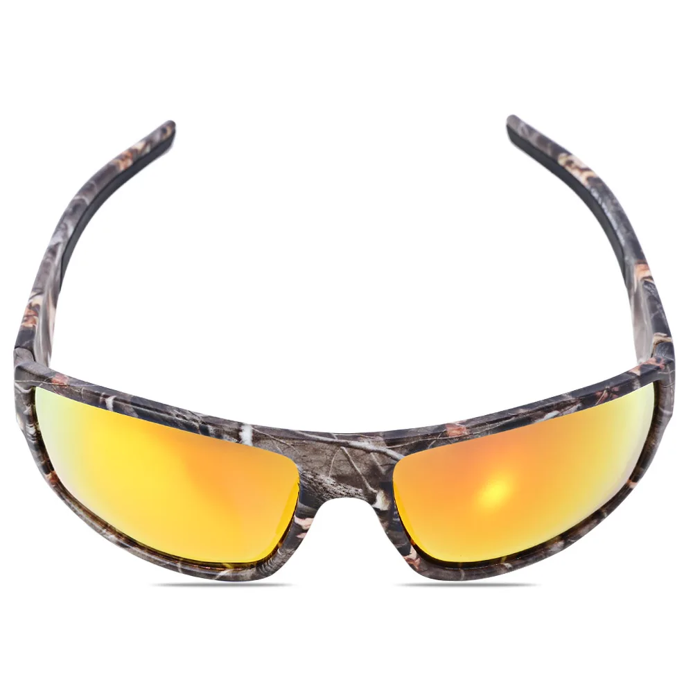 Марка поляризованные Солнцезащитные очки для женщин камуфляж Рамка Спорт Защита от солнца Очки Рыбная ловля очки ветрозащитный Óculos De Sol masculino