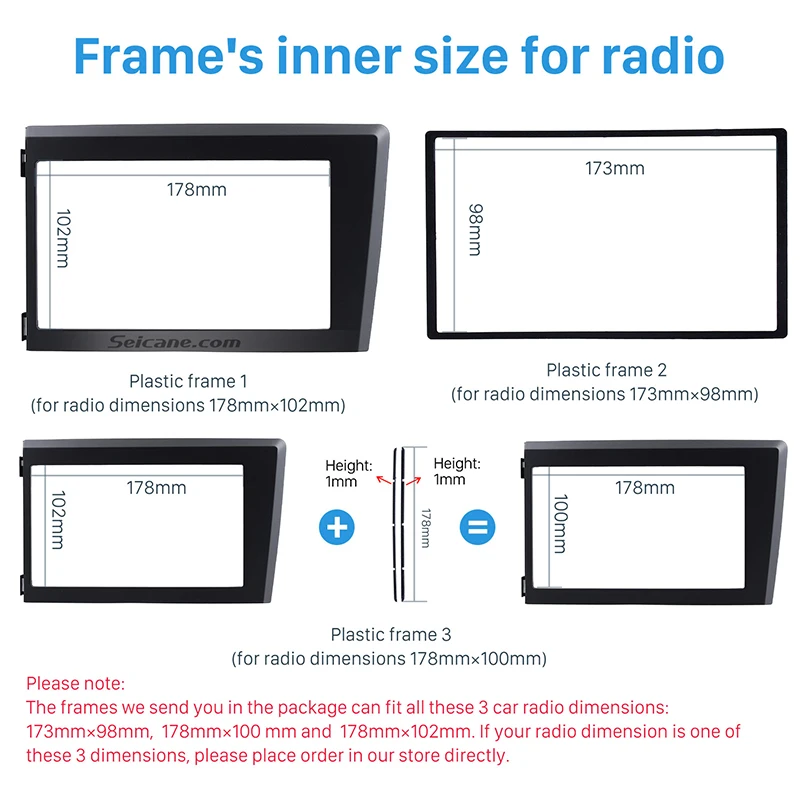 Seicane 2Din Автомобильная Радио панель для 1998 1999 2000 2001 2002-2004 Volvo XC70 V70 S60 Стерео пластина отделка комплект рамка панель Dash CD