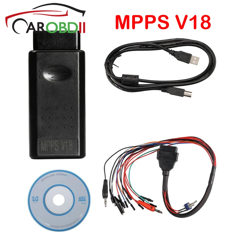 

MPPS V18.12.3.8 MAIN + TRICORE + MULTIBOOT with Breakout Tricore Cable Car Tool 2018 Professional ECU Chip MPPS V18