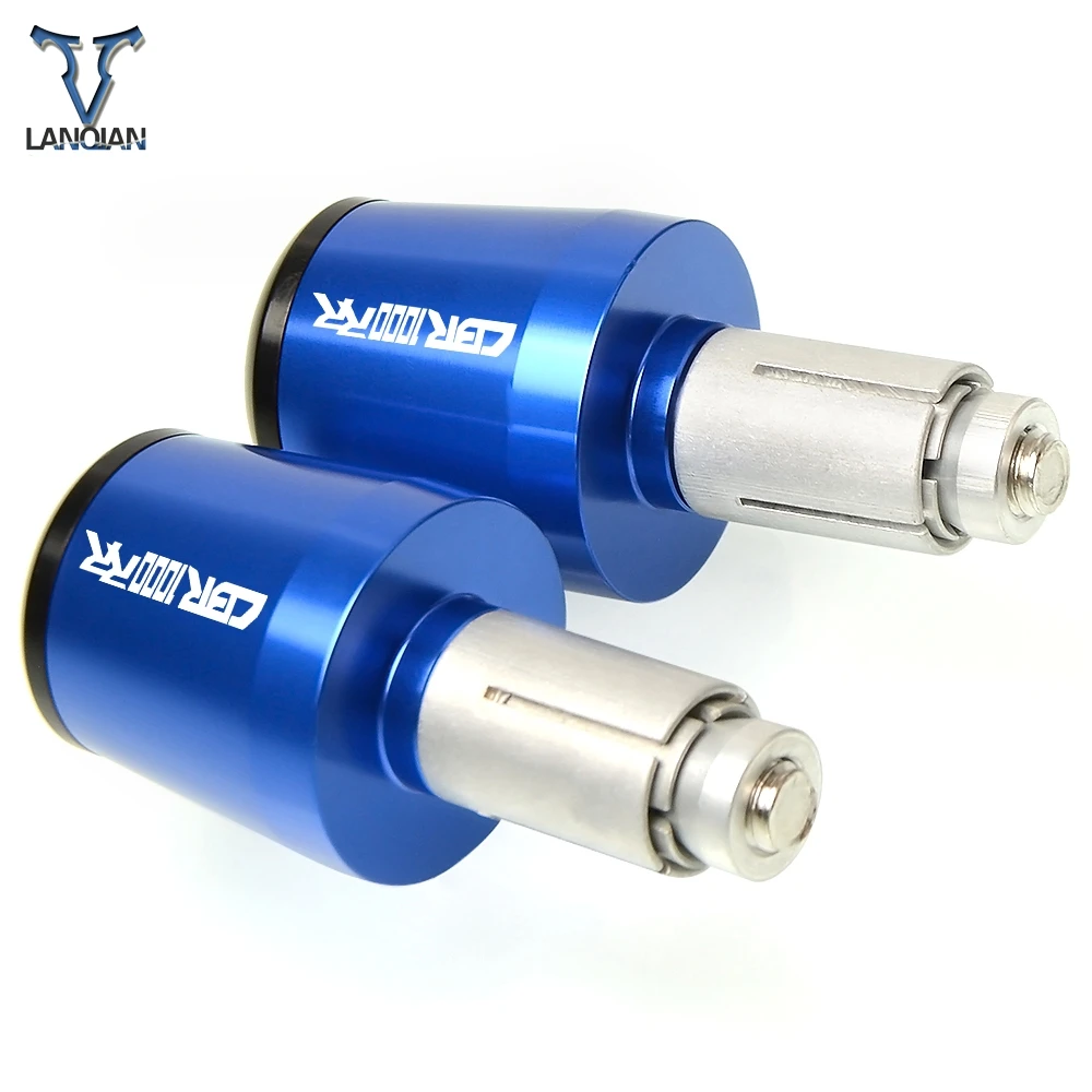 Motorcycle Handle Bar End Grips Cap Caps Plug Slider For Honda CBR1000RR 2004 2005 2006 2007 2008 2009 2010 2012-2016
