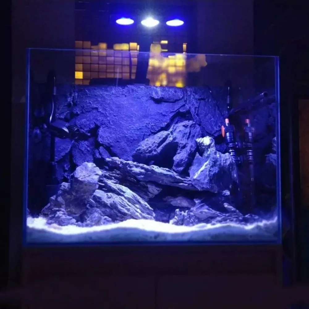 30 Вт Светодиодный полноспектральный морской рифовый резервуар комнатный