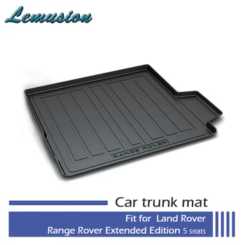 

1Set Car Cargo rear trunk mat For Land Rover Range Rover Executive Extended Edition 5 Seats 2013 2014 2015 2016 2017 Accessories
