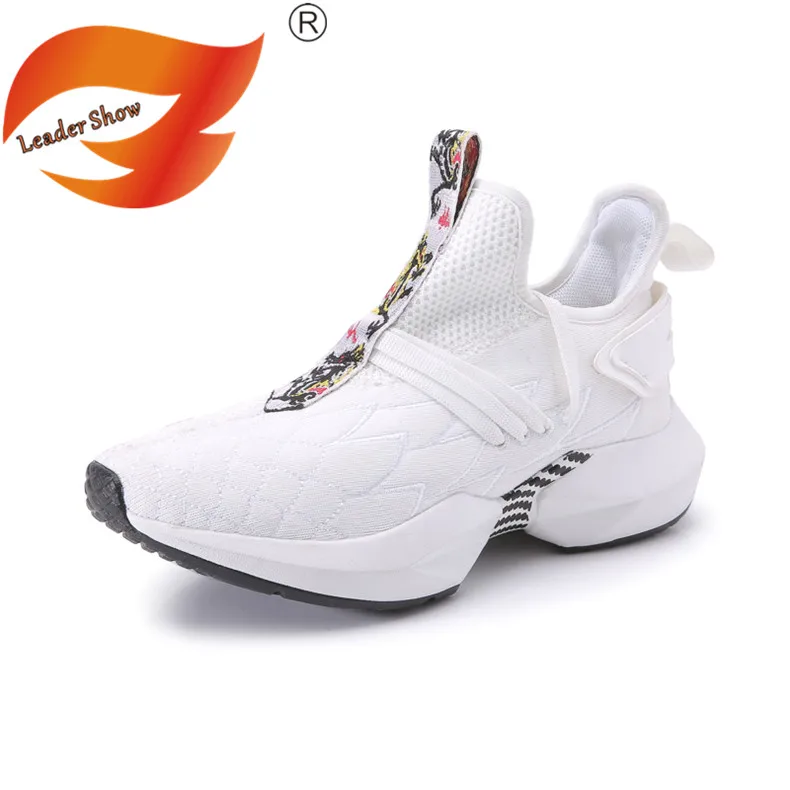 

Leader Show Women Casual Shoes Breathable Lace-up Fashion Shoes for Women Outdoor Sneakers Comfortable Flats Footwear Zapatillas