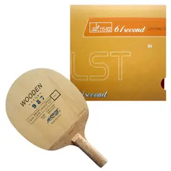Pro Настольный теннис (пинг-понг) Combo ракетки Galaxy 987 лезвие с 61second молнии DS LST резиновая JS