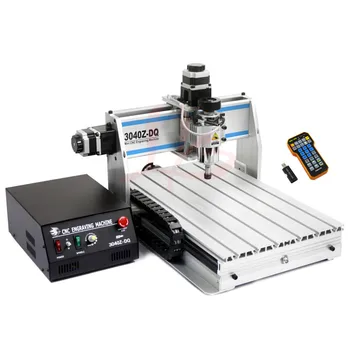 

3040 ZQ-USB 3axis mini CNC Router with mach3 remote control for small office diy wood wroking