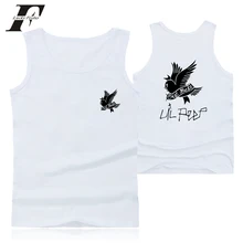 LUCKYFRIDAYF Lil открытый летняя майка с бретелями О-образным вырезом рубашки мужские фитнес бодибилдинг негабаритная одежда футболки топы жилет плюс размер