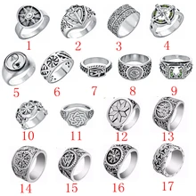 CHENGXUN, несколько, панк, массивное кольцо, женское, мужское, ручной работы, славянский Викинг, Винтажные Ювелирные изделия, мужские кольца, подарок на день рождения, бойфренд