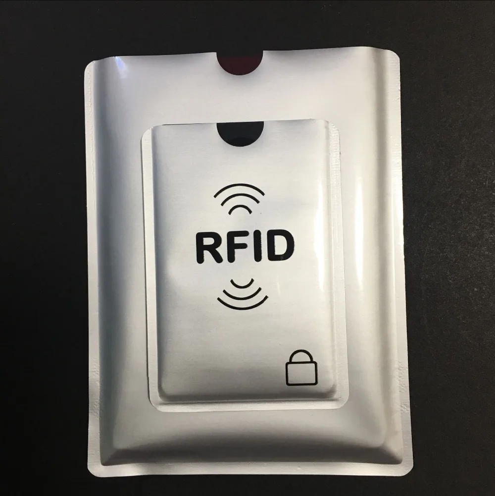 20+ 3 шт RFID блокатор Печатный алюминий рукав cardsheild защищенная ID карта Противоугонный кредитный щит карты 3 паспорта держатель