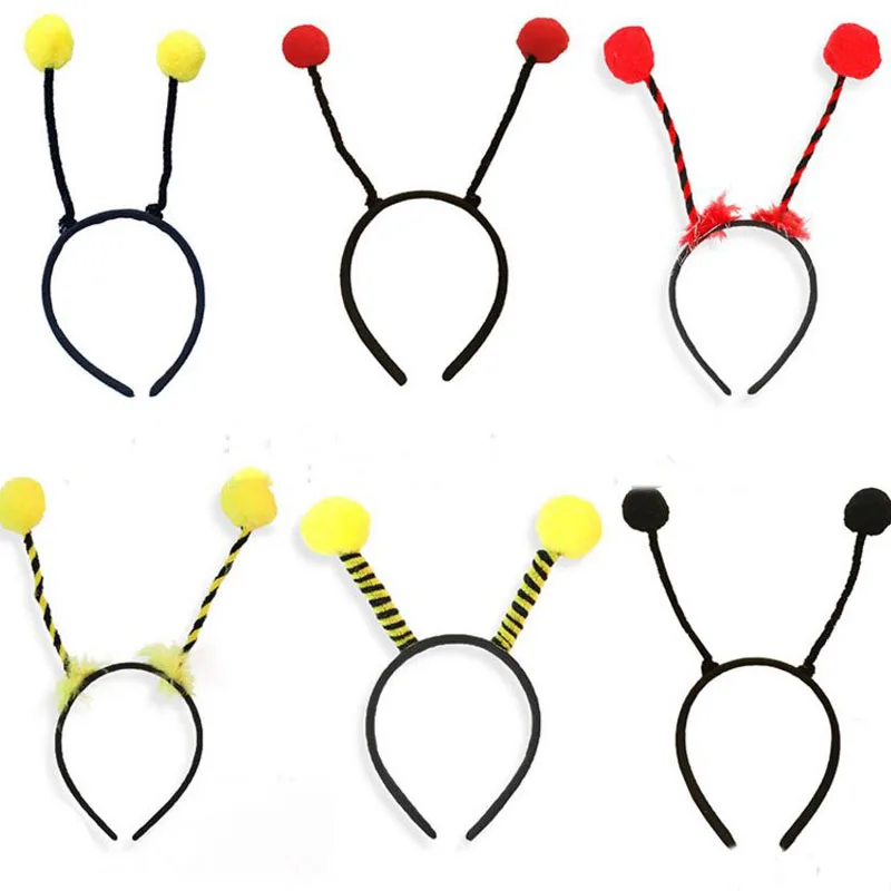 

1PC funny Children's Cartoon Hair Accessories Holiday Party Stage Performance Insects Headband Bee Headband Party Decor
