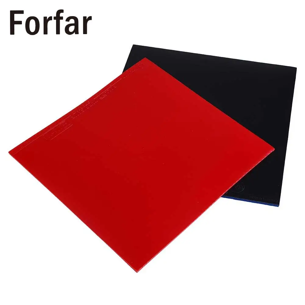 

2Pcs Table Tennis Rubber Pips-In Rubber Sponge Table Tennis Racket Pips Red/Black High Quality Table Tennis Accessories