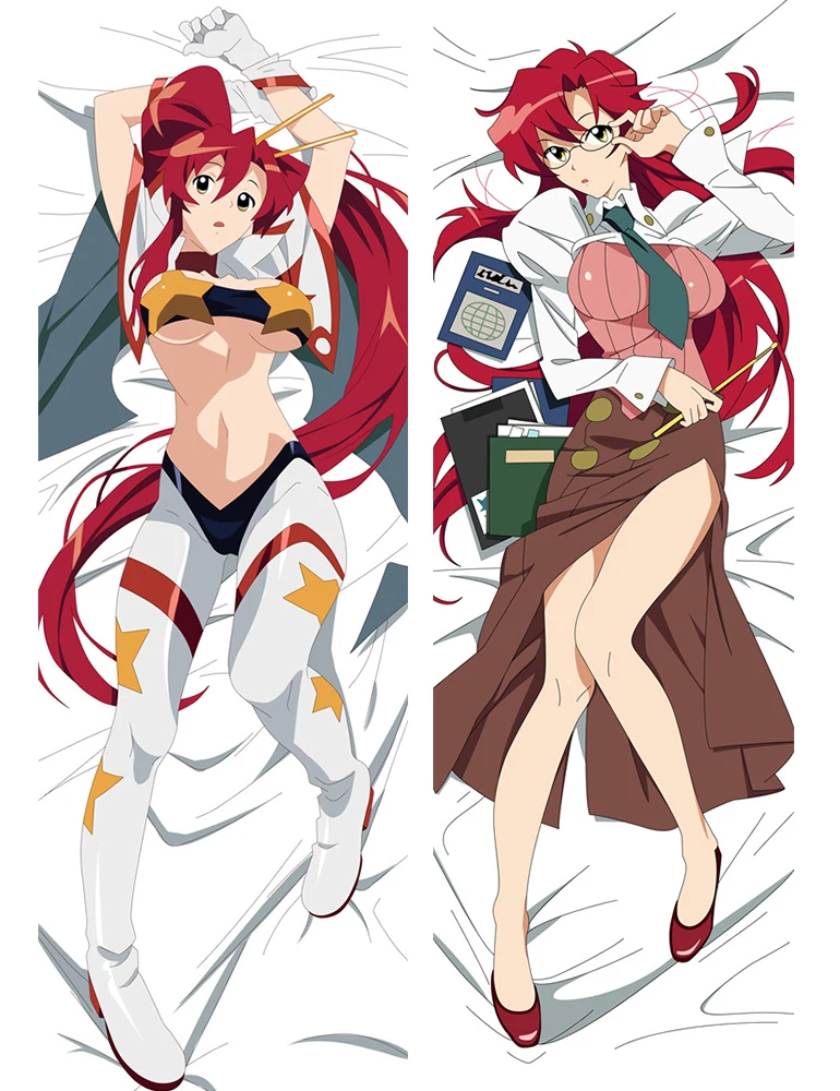 Наволочка с аниме Tengen Toppa Gurren Lagann персонаж сексуальная девушка yoko otaku Dakimakura наволочка обнимающая тело наволочка - Цвет: 67087