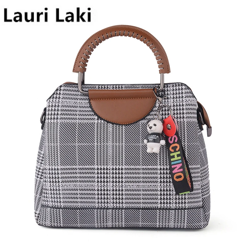 

Lauri Laki Plaid Crossbody Bags for Women Bag 2018 Fashion Shoulder Bags Small Handbags Toy Ladies Bolsa Feminina Woman Bags