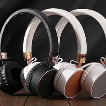 Bluetooth HiFi гарнитура стерео на ухо беспроводные наушники Handband с FM радио TF карта для iPhone htc