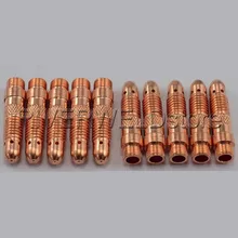 Сварочный комплект цанговые тела 4,0 мм(0,5, 1,0, 1,6, 2,0, 2,4, 3,2 для варианта) Fit TIG Сварочная горелка WP 17 18 26 серии расходные материалы, 10PK