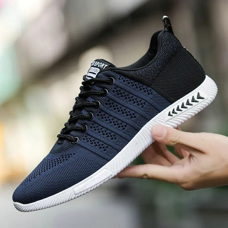 

Size 44 New Arrival Men Running Shoes Lace Up Sport Shoes Outdoor Walking Activities Sneakers Comfortable Athletic Shoes For Men