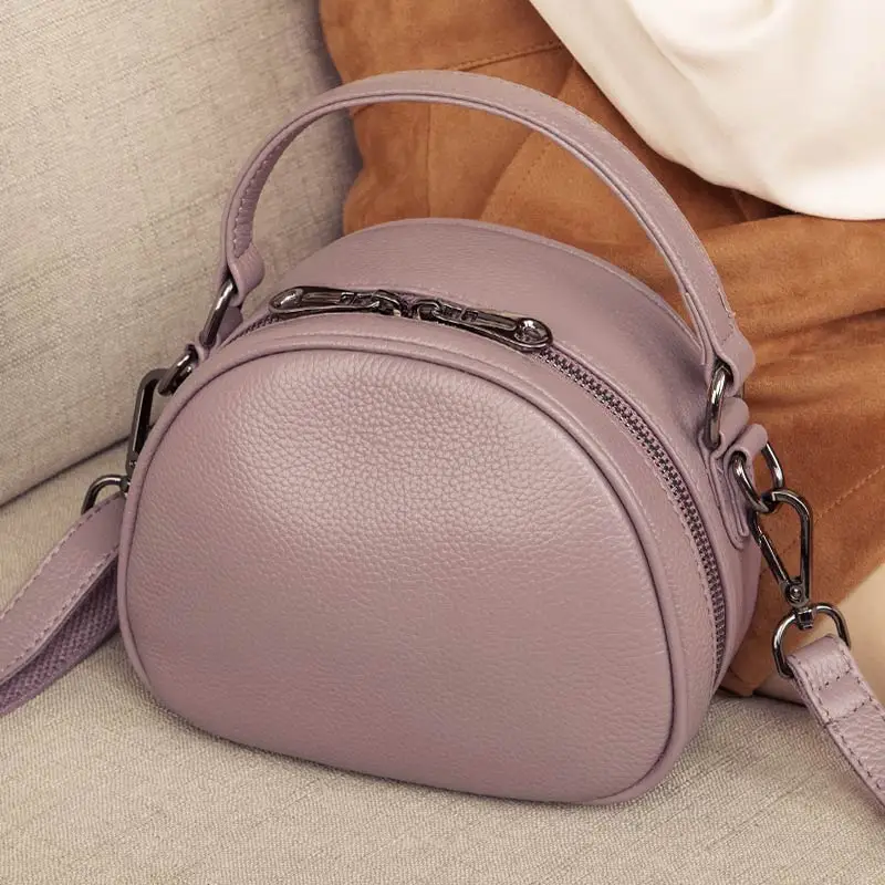 Fashion Genuine Leather Bag Women Crossbody Bags Small Ladies Shoulder Bag Luxury Messenger Bags Female Handbag Party Tote Purse