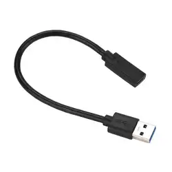 USB-C 3,1 type-C Женский к USB 3,0 штепсельный преобразователь, адаптер кабель для Macbook l0719 #3