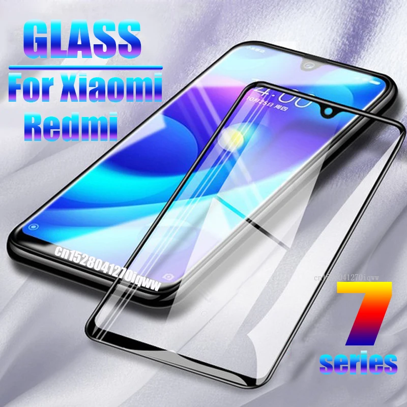 

Tempered Glass On The for Xiaomi Redmi Note 7 Pro Screen Protector on For Xiomi Redmi 7 Xaomi Redmi7 Note7 7Pro Protective Film
