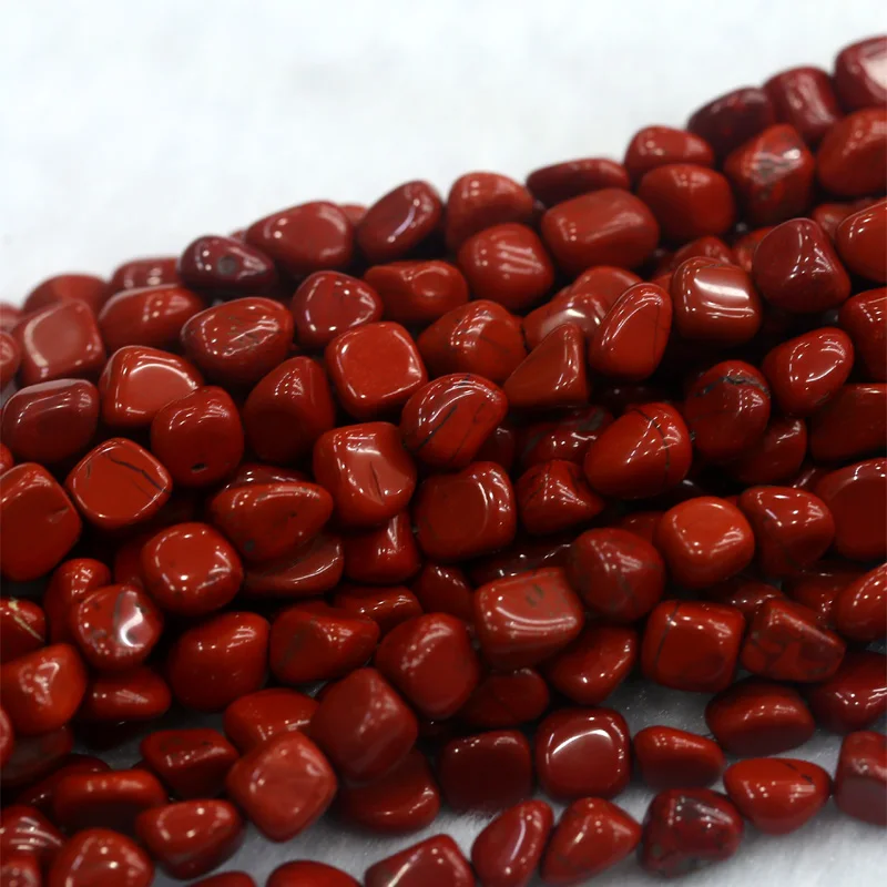 Натуральный красный яшма красный камень Самородок свободной формы свободные бусины подходят для ювелирных изделий 1" 03857