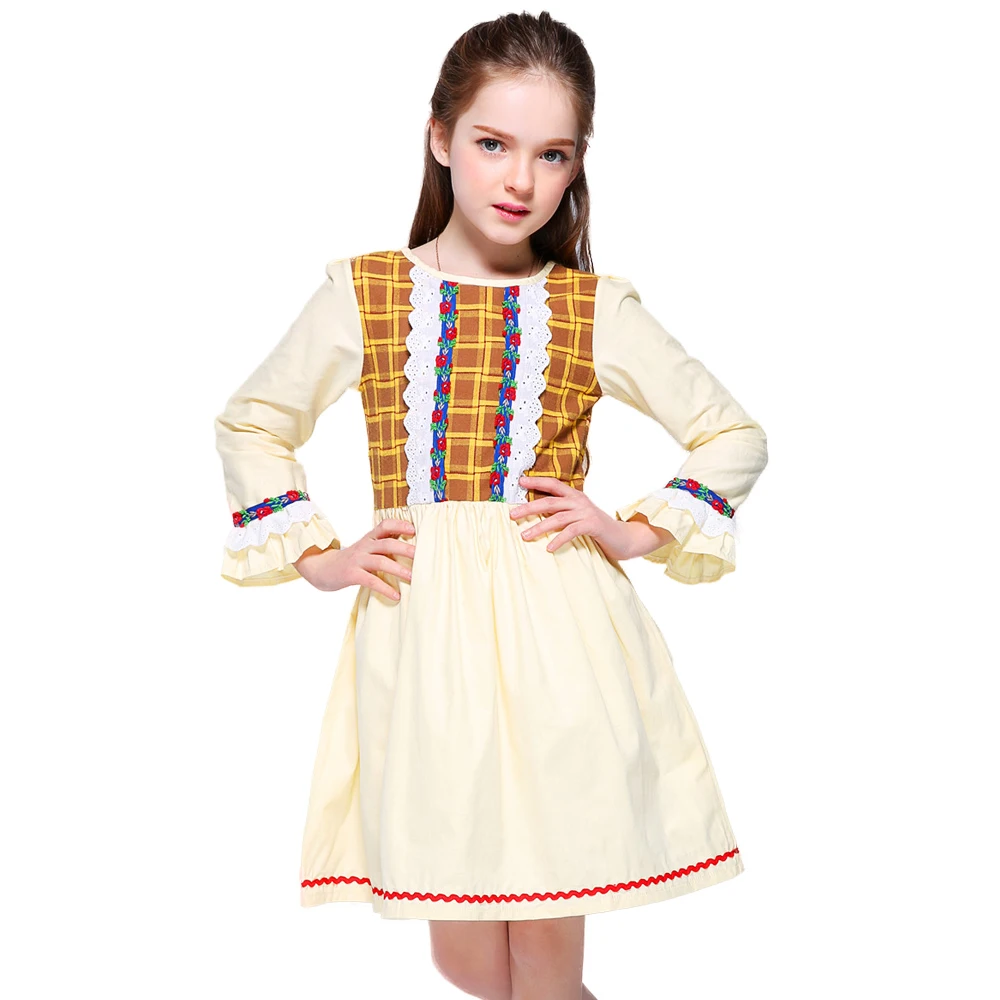 

Kseniya Kids Dresses For Girls Dress Long Sleeve 2019 New Arrival Girl Party And Wedding Dress Princess Girl Flower Girls Dress