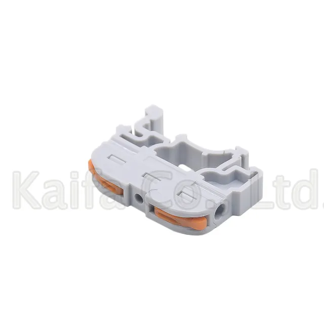 WAGO Type 222-412 222-413 222-415 Compact Wire Wiring Connector Conductor Terminal Block With Lever 0.08-2.5mm2 214 218 SPL-2 3 -