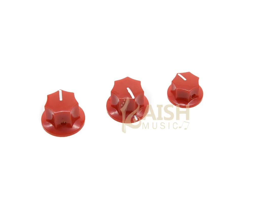 

KAISH Set of 3 USA Spec JB Knobs 1/4" JB Large and Small Knob Set Red