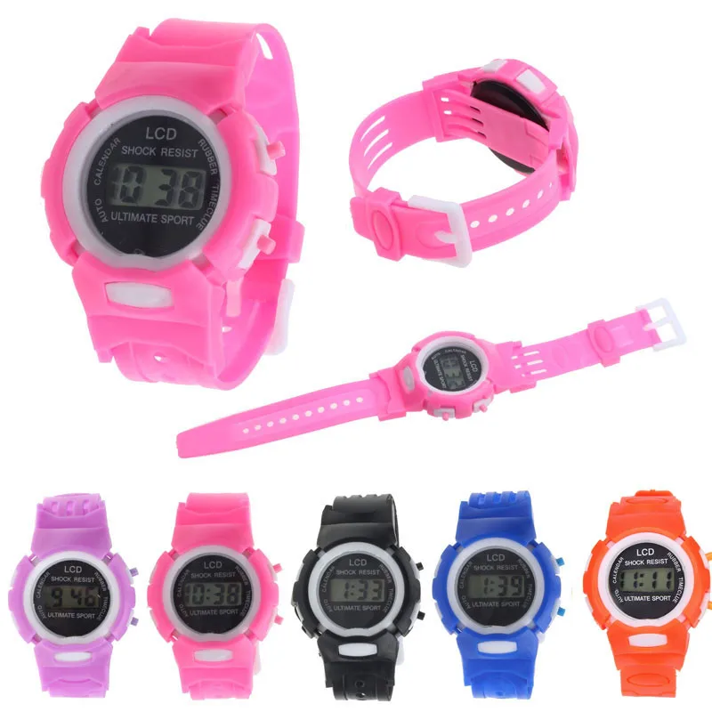 

Boys Girls Students Time Sport Electronic Digital LCD Wrist Sport Watch