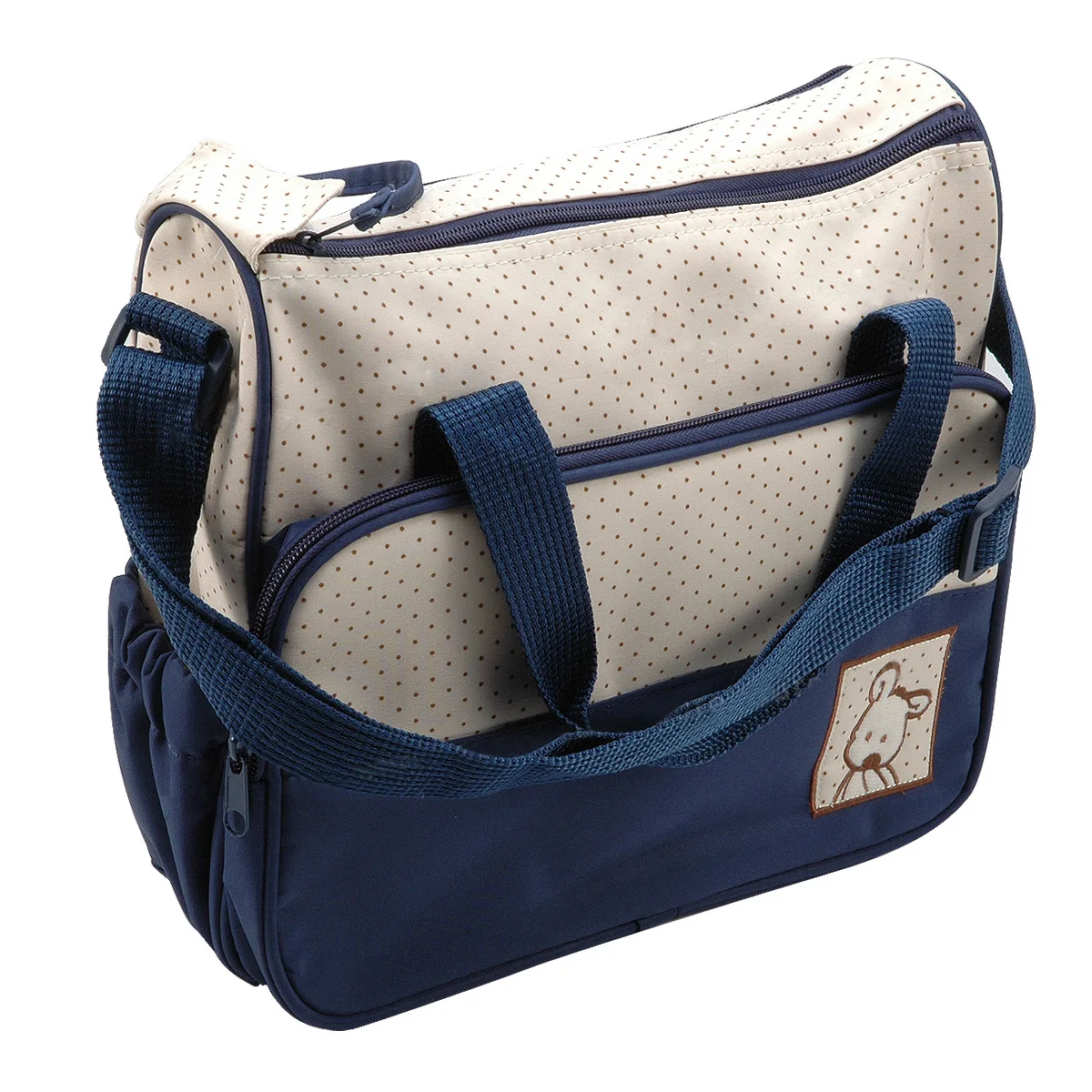 ABWE лучшие продажи сумки детские синие сумки для дома и улицы + сумка Ланч мешок и бутылка + слой