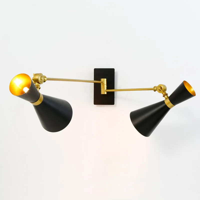 

black white Wall Lamps Modern Style bedroom restautant Light