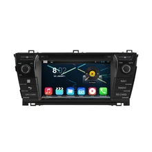 Octa Core 1024*600 Android 6.0 Car DVD GPS Navigation Multimedia Player Car Stereo for Toyota Corolla 2014 Radio with 3G Wifi