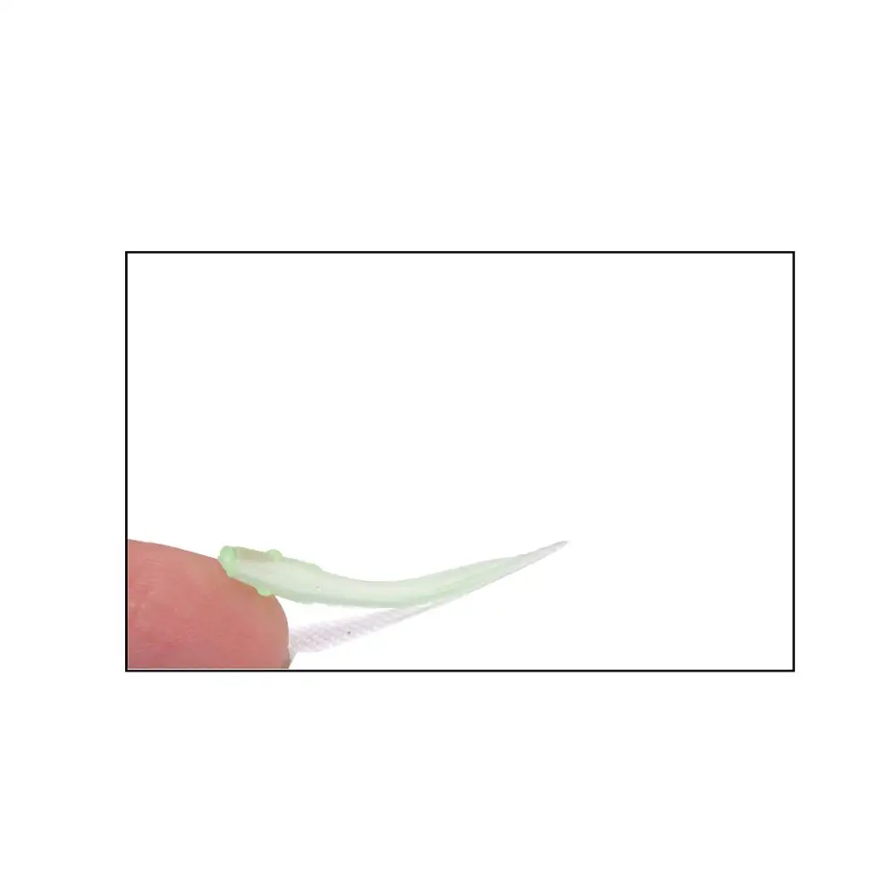Мини микро мягкие рыболовные приманки мягкие приманки 3,5 см 0,15 г 40 шт свимбейт в форме червя рыболовные снасти - Цвет: 40pcs Light Green