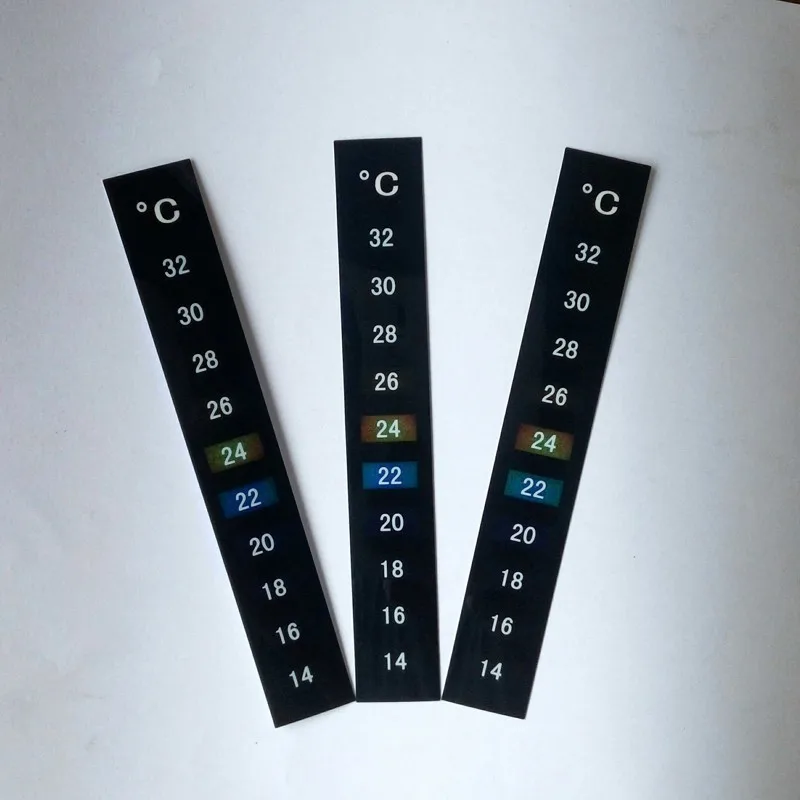 

1 pc Aquarium Tank Thermometer Sticky Scale Adhesive Temperature Meter Sticker