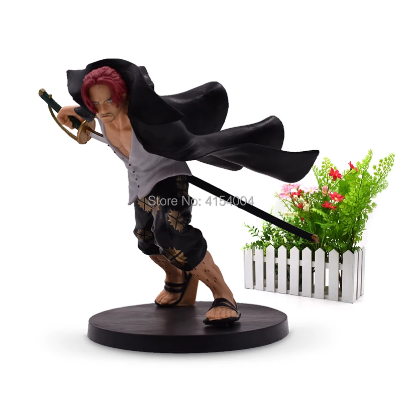 15 cm Hot Toy Anime One Piece Pirates Shanks Figure PVC Action Figure Collectible Model Christmas Gift Baby Toys For Children