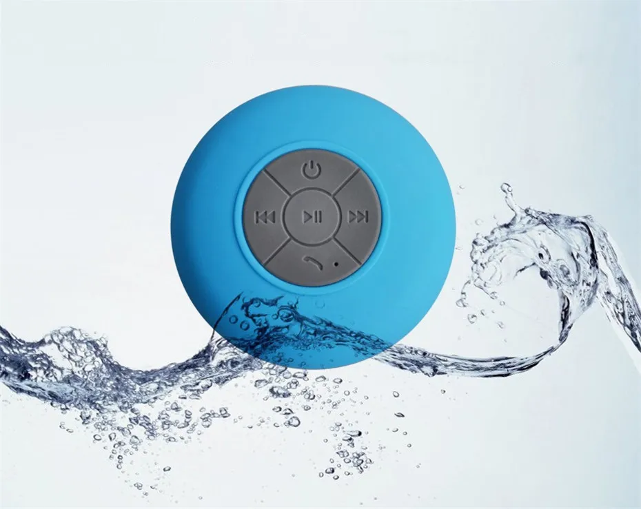 Hot Portable Subwoofer Waterproof Shower Speaker Wireless Bluetooth Handsfree Receive Call Music Suction Mic For iPhone Samsung (1)