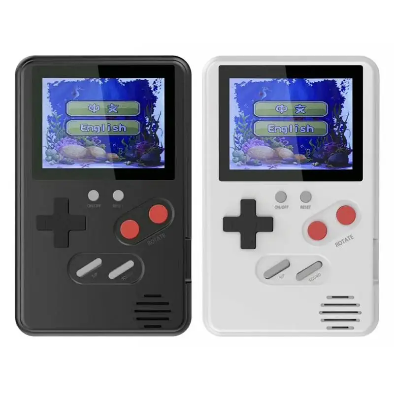 Retro Mini Console Game Machine Built-in Classic 168 Games 2.4 inch LCD Handheld Video Game Players Toys for Children Adults