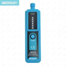 Детектор уровня электромагнитных волн Тип ручки Портативный EMF метр Датчик излучения светодиодный пять уровней силы волн все солнце EM4558