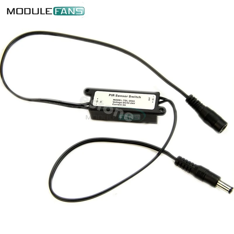 DC 5V 24V Мини Aotomatic инфракрасный датчик движения из PIR переключатель детектора для