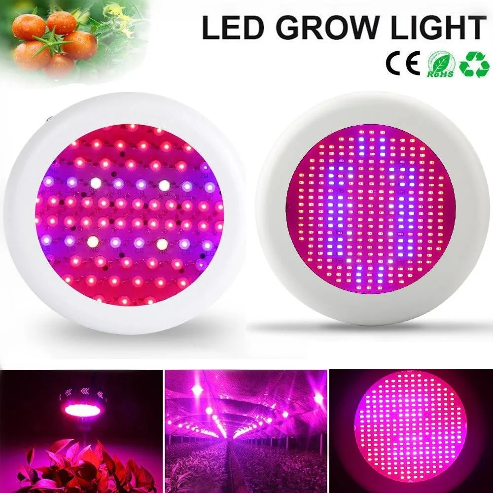 

130W 216W 300W Full Spectrum UFO LED Grow Light plant phytolamp For Hydroponics Vegs Flowering indoor plants flowers seeds