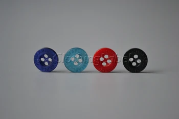 

Mixed colours 4 holes resin button logo engraved 12mm flatback button for sewing/bulk buttons