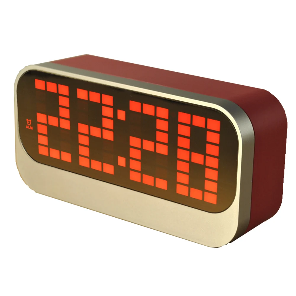 

New Arrival DYKIE Large Digital LED Weather Station Indoor Temperature Meter Electronic Thermometer Alarm Clock Memory Function
