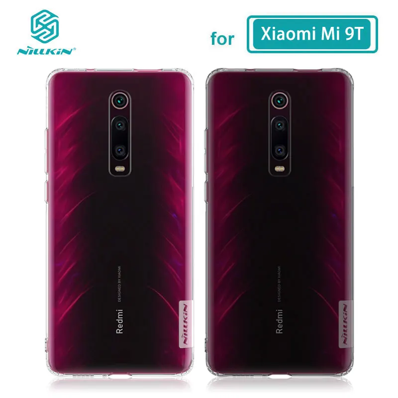 Чехол для Xiaomi Mi 10T Pro Nillkin Nature прозрачный мягкий силиконовый чехол из ТПУ Для 9T