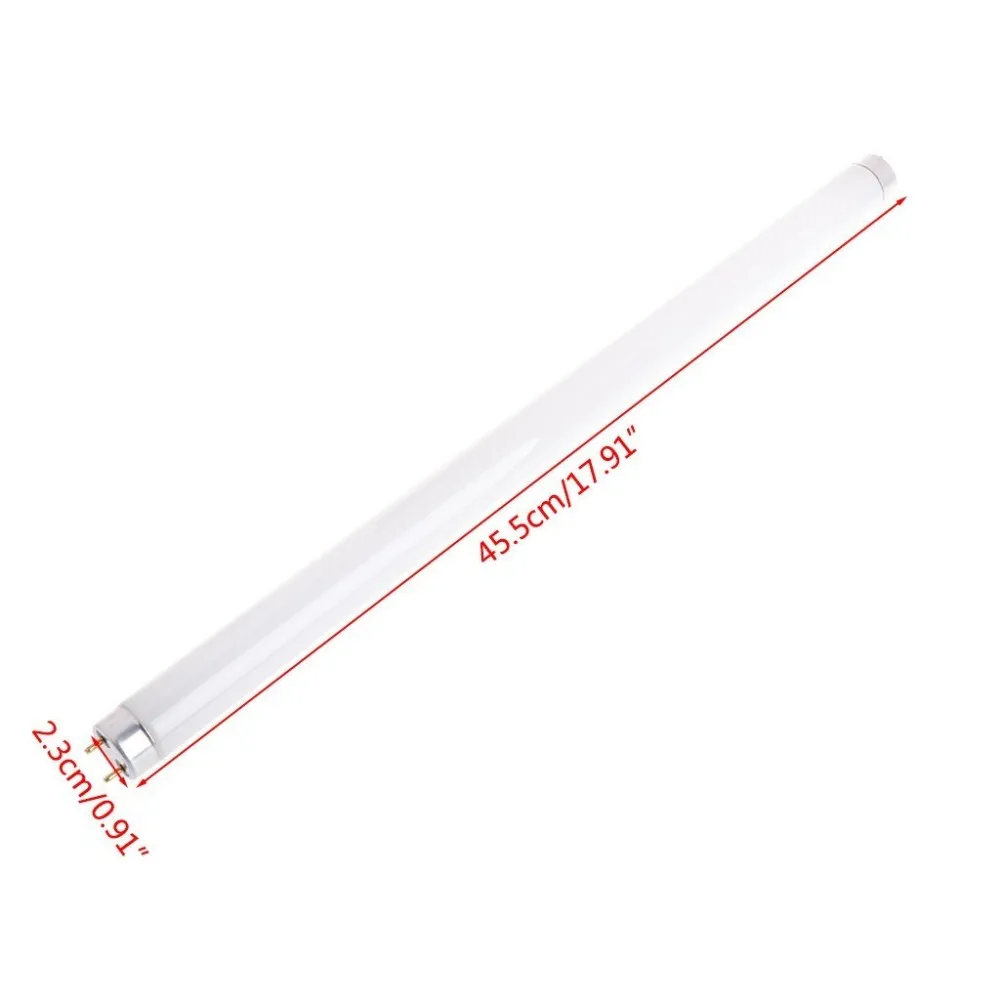 Tanie Lampa fluorescencyjna gad Vivarium żarówka T8 15w 18 cali UV UVA UVB 10.0 5.0 dostawa wapnia synteza witamin D3