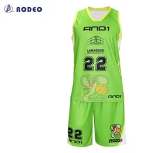 BK015 Rodeo сублимационная Мужская, женская, детская сухая баскетбольная форма индивидуальный дизайн полный размер OEM логотипы, именные номера