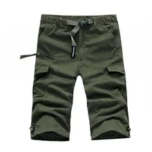 Весенние и летние мужские уличные брюки повседневные мужские шорты большого размера