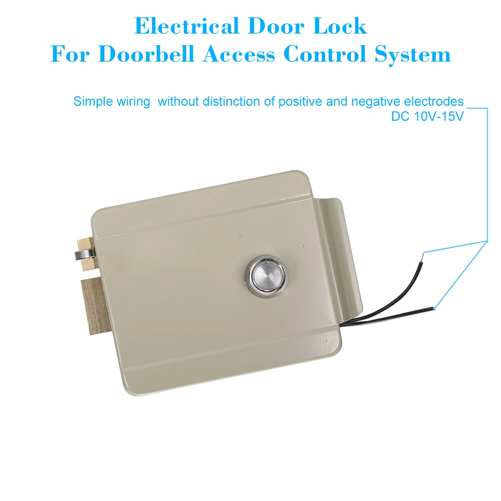 

New Electric Electrical Door Lock Right-handed Opening For Doorbell Intercom Access Control Security System
