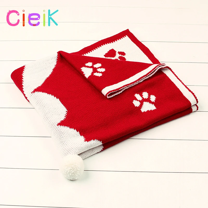 CieiK Baby Blanket Animal Bunny Muslin Floral Swaddle Newborn Girl Boy Soft Wrap Kids Photo Playing Knitted Warm Children Towel  (2)