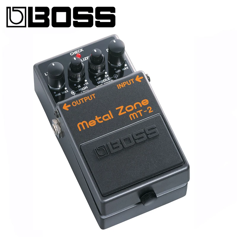 Boss MT 2 металлическая зона искажения педали для гитары с медиаторами полировочной