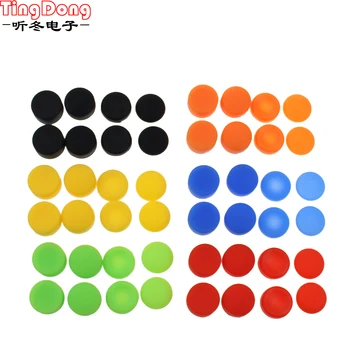 

8PCS/SET Anti-slip Rubber Silicone Analog Thumb Stick Grip Caps for PlayStation 4 PS4 Pro Slim for PS3 Controller Thumbsticks